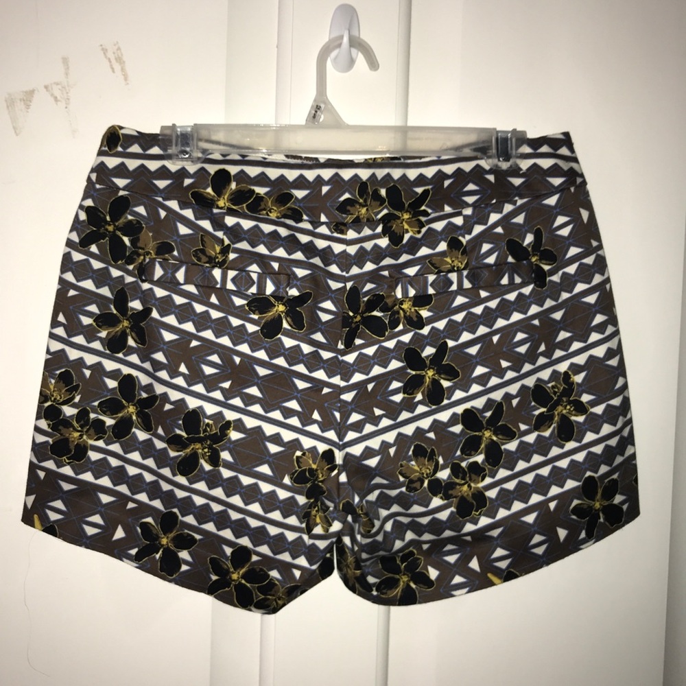 Floral Patterned J. Crew Shorts - Stretch